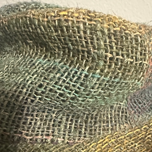Woven Fringed Hemp Bucket Hat - Picture 14 of 14